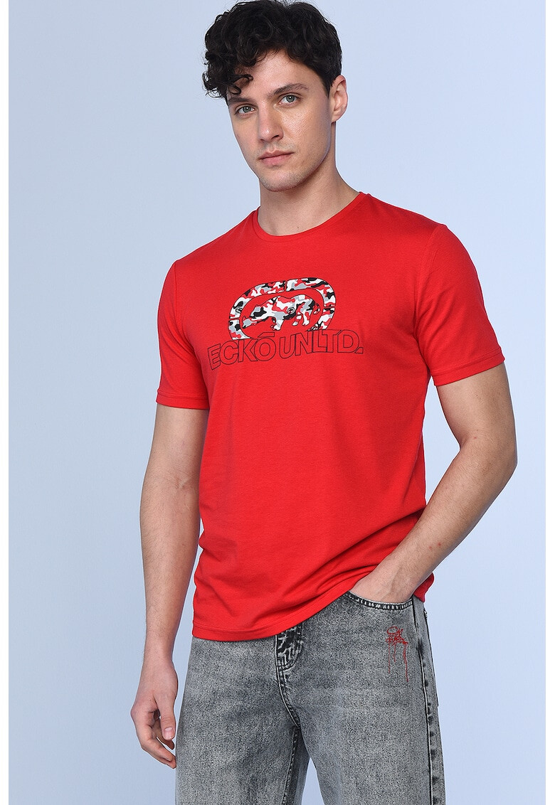 Ecko Tricou regular fit cu decolteu la baza gatului Tucker - Pled.ro