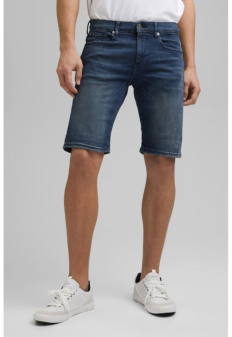 EDC by Esprit Bermude slim fit de denim - Pled.ro