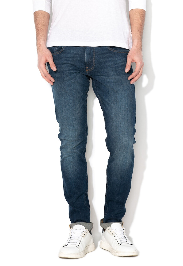 EDC by Esprit Blugi slim fit cu detaliu logo - Pled.ro