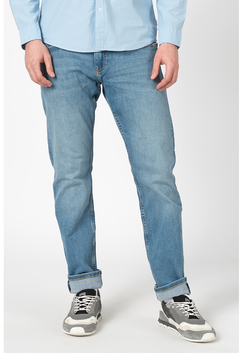 EDC by Esprit Blugi slim fit din amestec de bumbac organic - Pled.ro