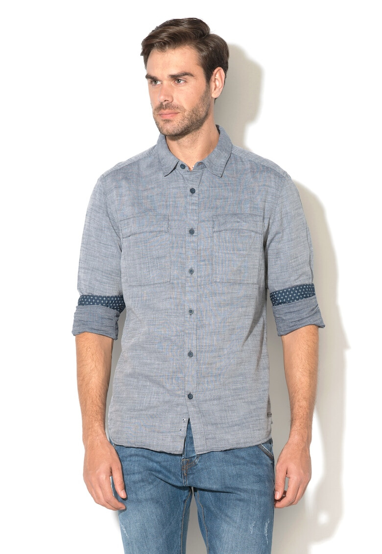 EDC by Esprit Camasa regular fit de denim 2 - Pled.ro