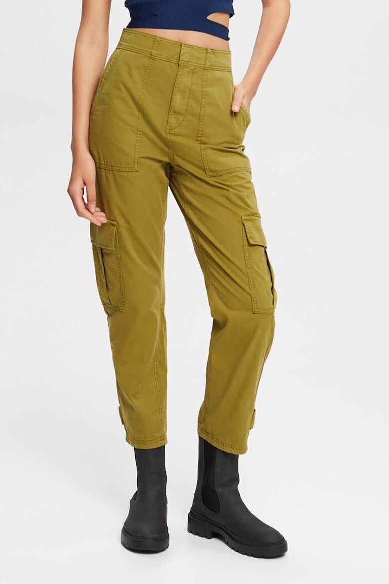 EDC by Esprit Pantaloni crop cargo - Pled.ro