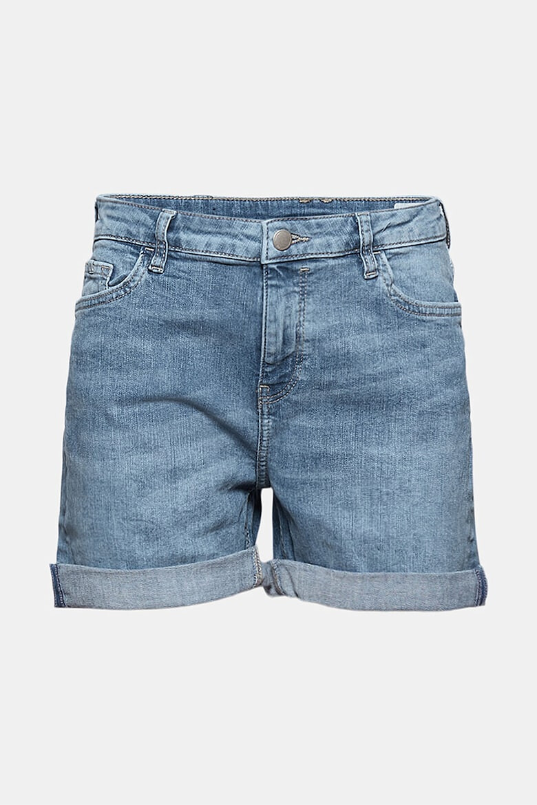 EDC by Esprit Pantaloni scurti de denim cu terminatii pliabile - Pled.ro