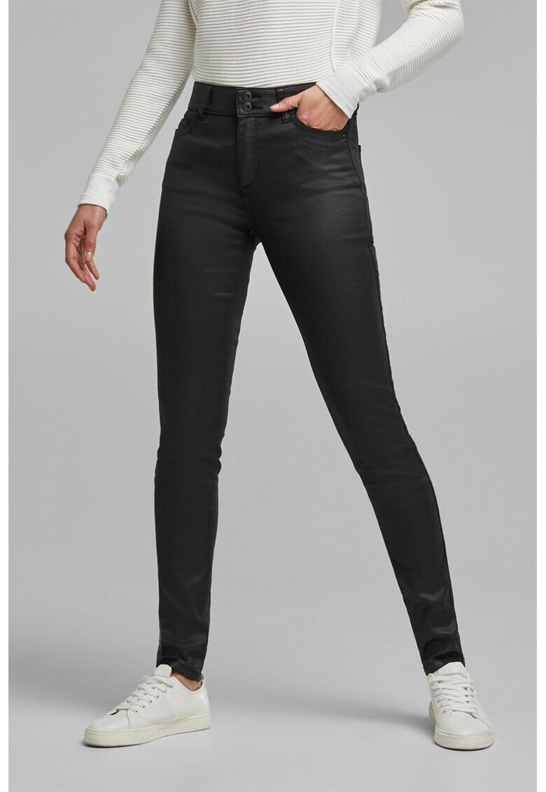 EDC by Esprit Pantaloni skinny cu aspect peliculizat - Pled.ro