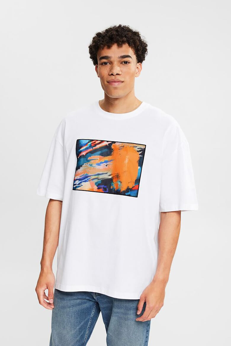 EDC by Esprit Tricou cu imprimeu abstract - Pled.ro