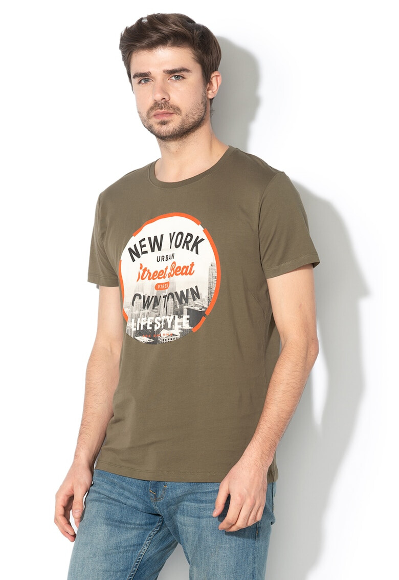 EDC by Esprit Tricou de bumbac cu imprimeu grafic - Pled.ro