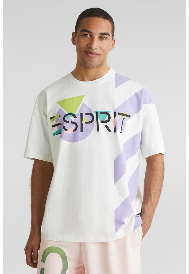 EDC by Esprit Tricou lejer cu imprimeu logo - Pled.ro