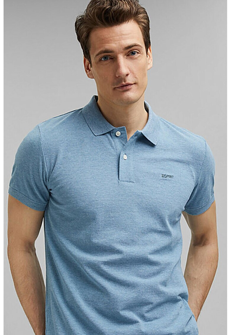 EDC by Esprit Tricou polo slim fit din amestec de bumbac organic - Pled.ro