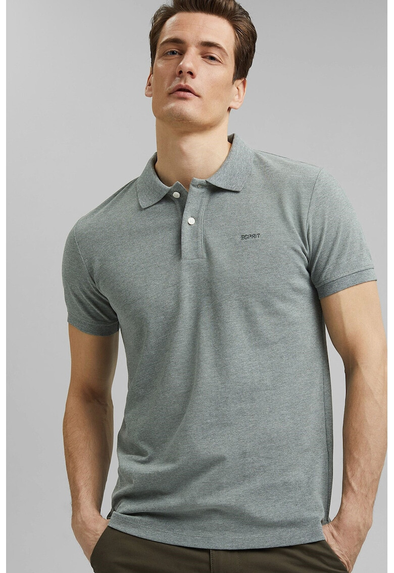 EDC by Esprit Tricou polo slim fit din amestec de bumbac organic - Pled.ro