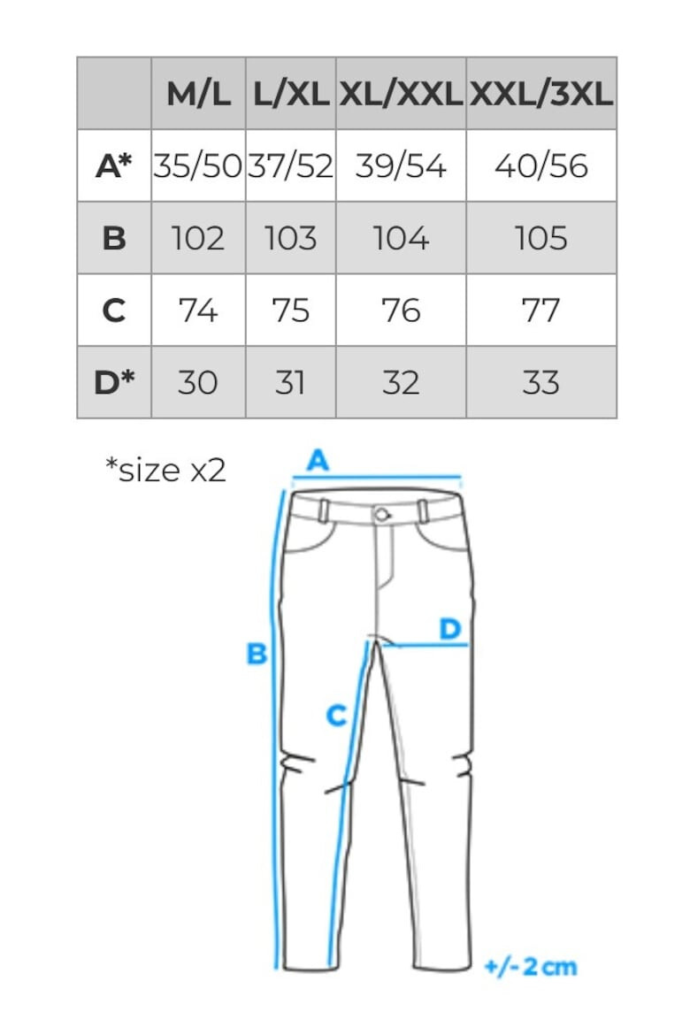 EDOTI Pantaloni lungi sport din amestec de bumbac P1414 Barbati - Pled.ro