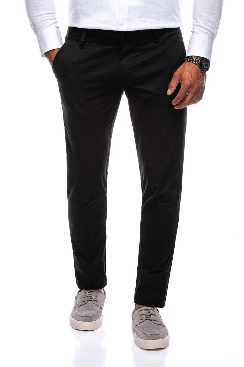 EDOTI Pantaloni regular fit din amestec de bumbac - Pled.ro