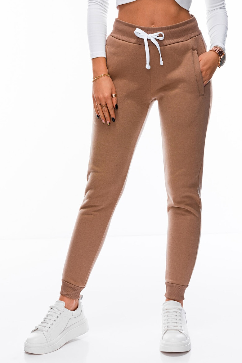 EDOTI Pantaloni skinny de trening cu snur - Pled.ro