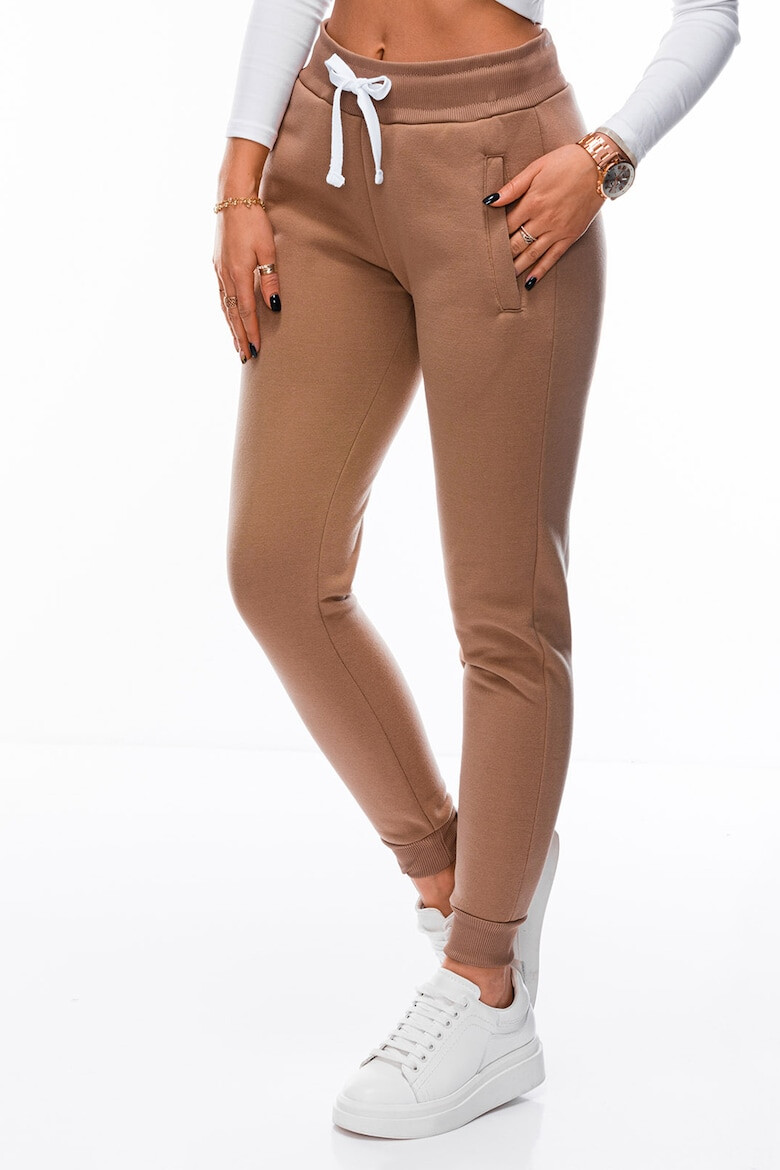 EDOTI Pantaloni skinny de trening cu snur - Pled.ro