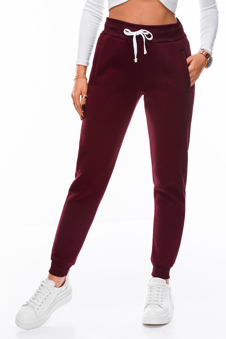 EDOTI Pantaloni skinny de trening cu snur - Pled.ro