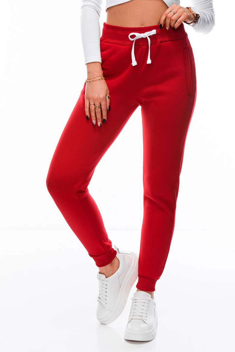 EDOTI Pantaloni skinny de trening cu snur - Pled.ro