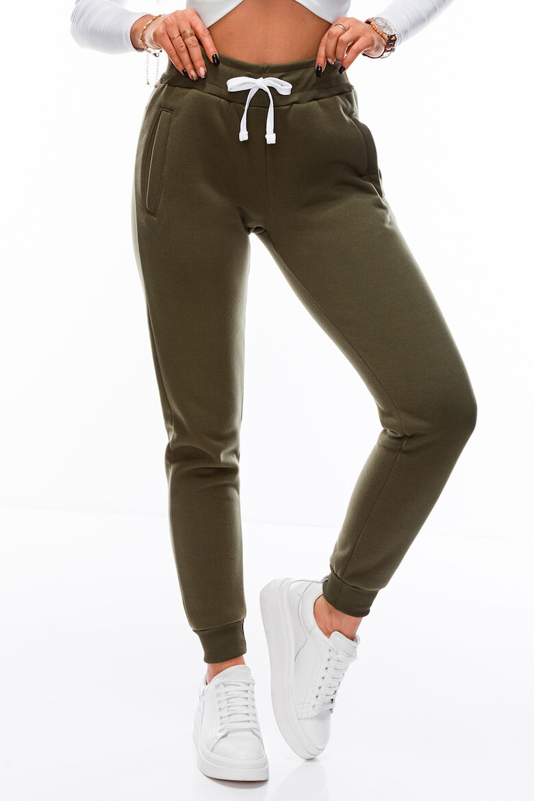 EDOTI Pantaloni skinny de trening cu snur - Pled.ro