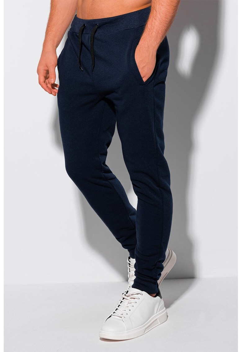 EDOTI Pantaloni sport slim fit cu buzunare laterale - Pled.ro