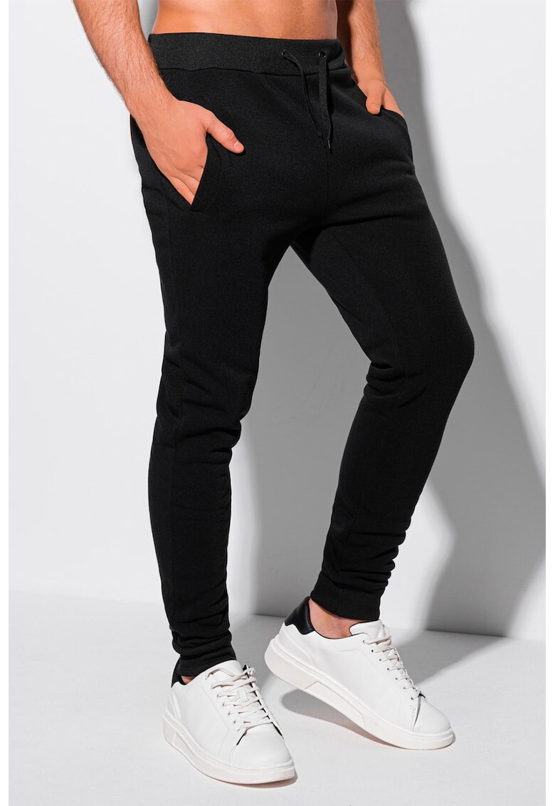 EDOTI Pantaloni sport slim fit cu buzunare laterale - Pled.ro