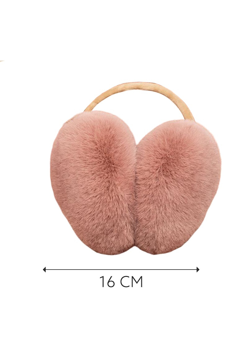 EFAYN.RO Acoperitori pentru urechi protectie impotriva frigului model casti care se poarta pe spatele capului tematica fluffy and warm unisex marime universala EFAYN - Pled.ro