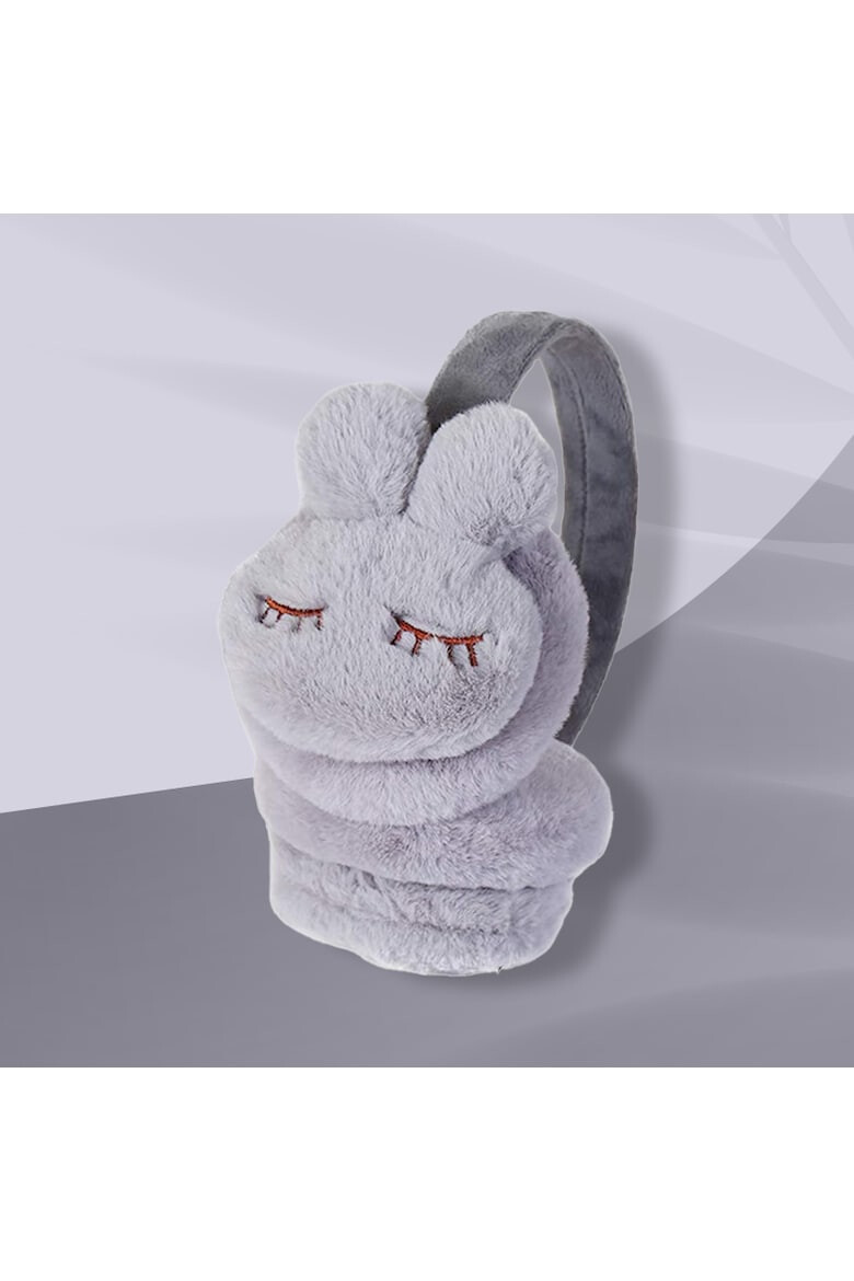 EFAYN.RO Acoperitori pentru urechi protectie impotriva frigului model casti pentru copii cu iepurasi somnorosi tematica sleepy bunny marime universala EFAYN - Pled.ro