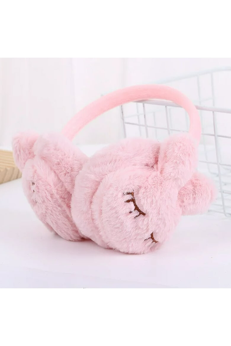 EFAYN.RO Acoperitori pentru urechi protectie impotriva frigului model casti pentru copii cu iepurasi somnorosi tematica sleepy bunny marime universala EFAYN - Pled.ro