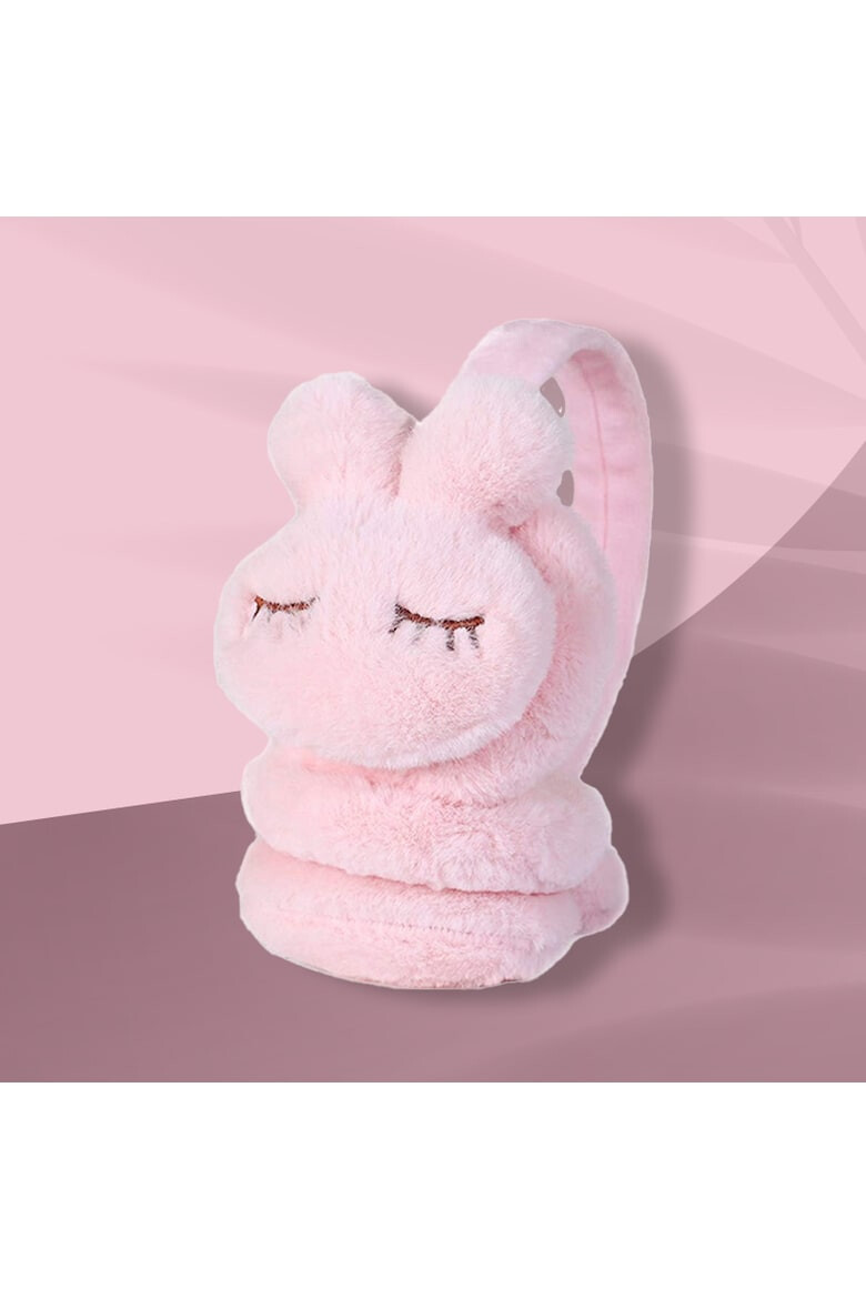 EFAYN.RO Acoperitori pentru urechi protectie impotriva frigului model casti pentru copii cu iepurasi somnorosi tematica sleepy bunny marime universala EFAYN - Pled.ro