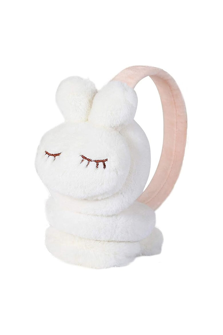 EFAYN.RO Acoperitori pentru urechi protectie impotriva frigului model casti pentru copii cu iepurasi somnorosi tematica sleepy bunny marime universala EFAYN - Pled.ro