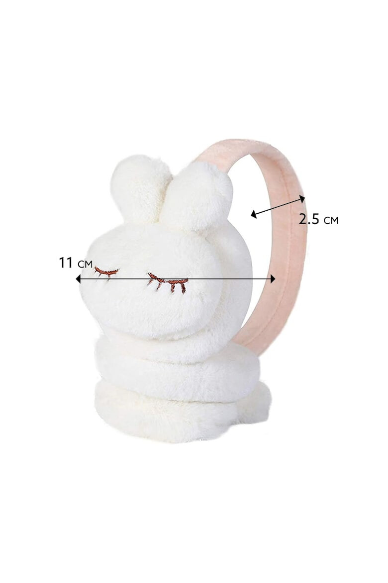 EFAYN.RO Acoperitori pentru urechi protectie impotriva frigului model casti pentru copii cu iepurasi somnorosi tematica sleepy bunny marime universala EFAYN - Pled.ro