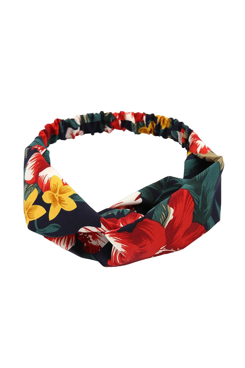 EFAYN.RO Bentita pentru par elastica model cu nod summer dream imprimeu floral exotic EFAYN - Pled.ro