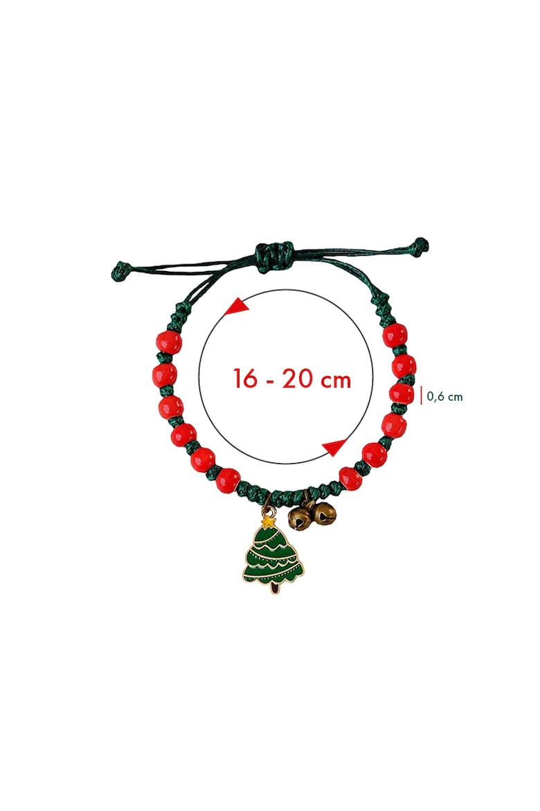 EFAYN.RO Bratara reglabila tematica de Craciun model accesorizat tematica happy winter unisex EFAYN - Pled.ro