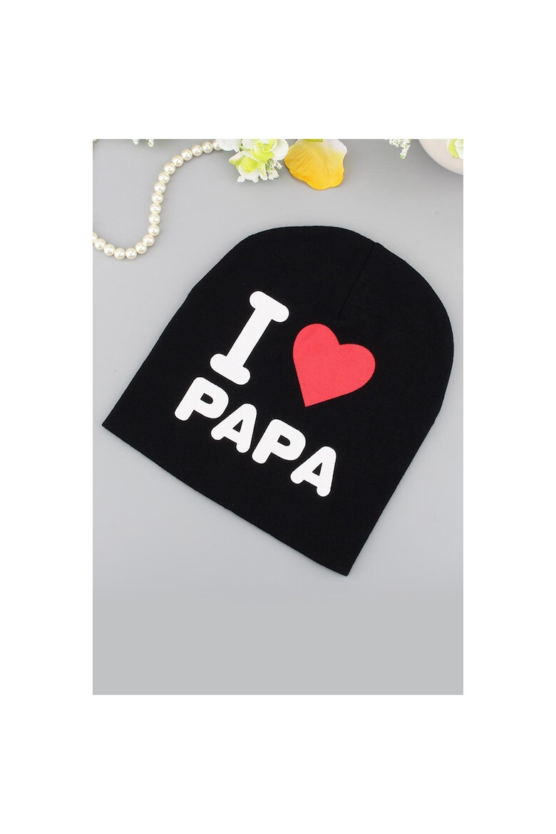 EFAYN.RO Caciula pentru copii model “I love papa” calduroasa si cool EFAYN - Pled.ro