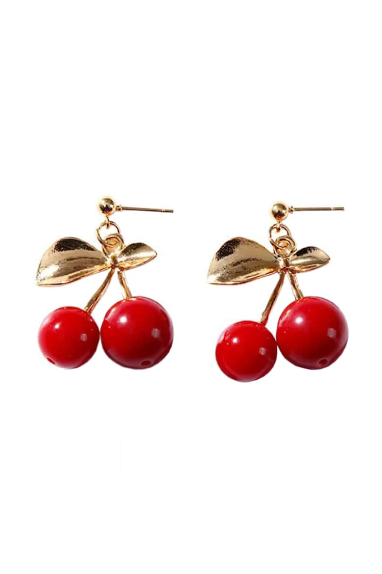 EFAYN.RO Cercei dama cu accesorii cirese model cherry dream EFAYN - Pled.ro