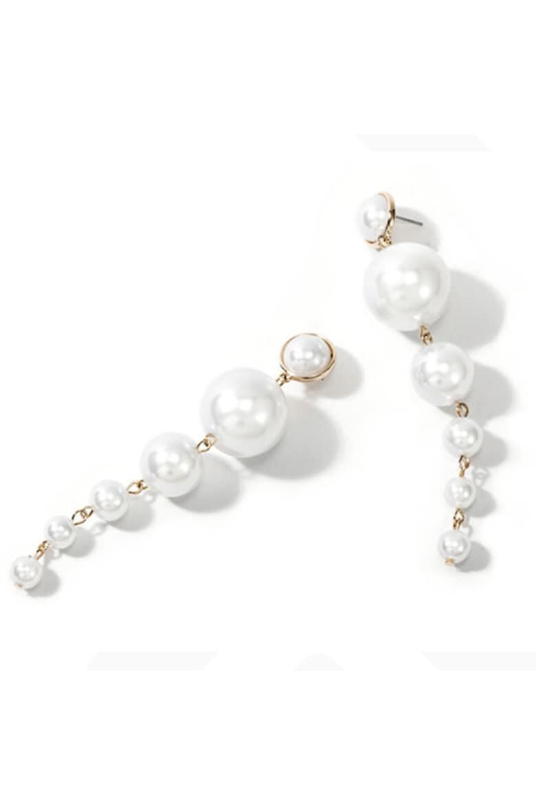 EFAYN.RO Cercei dama model elegant cu margele lungi tematica I love pearls EFAYN - Pled.ro