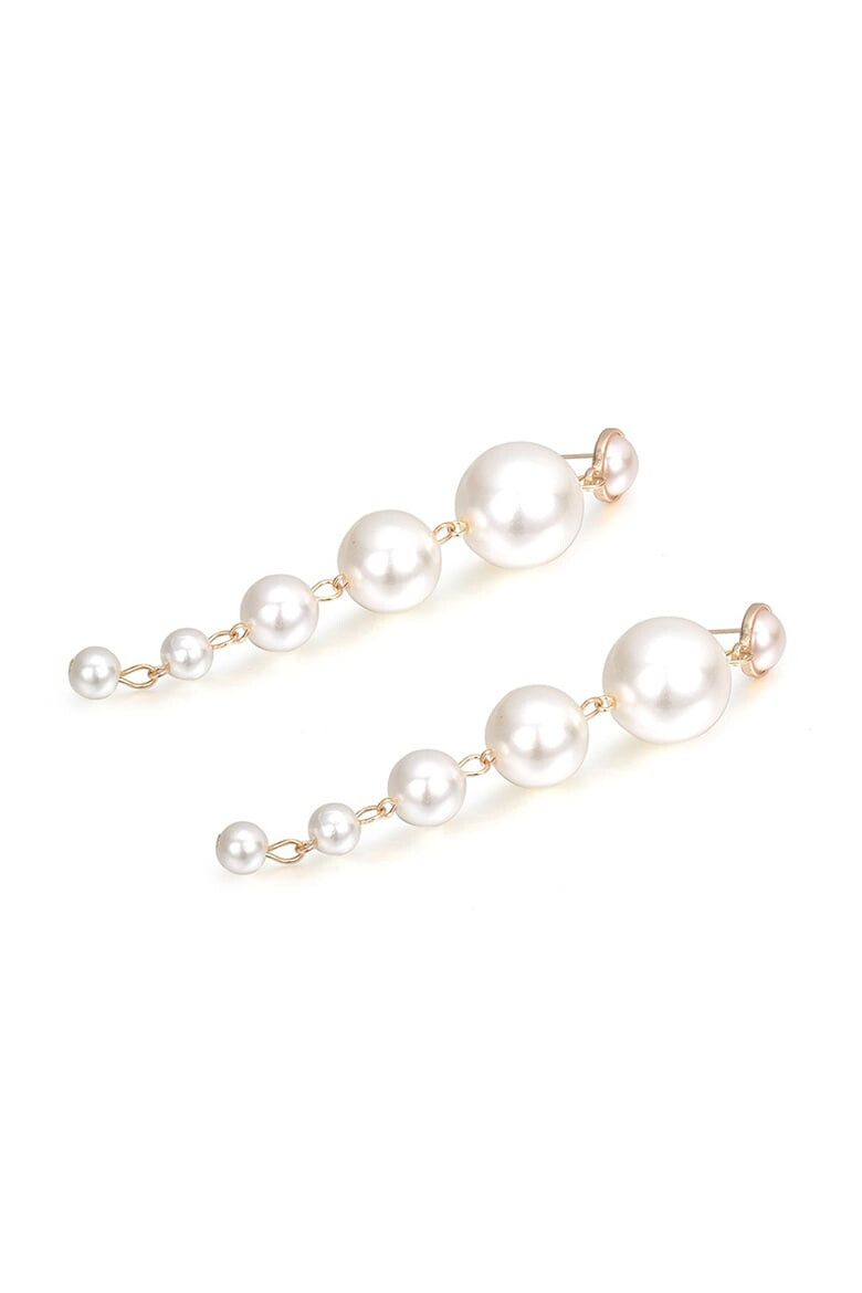 EFAYN.RO Cercei dama model elegant cu margele lungi tematica I love pearls EFAYN - Pled.ro