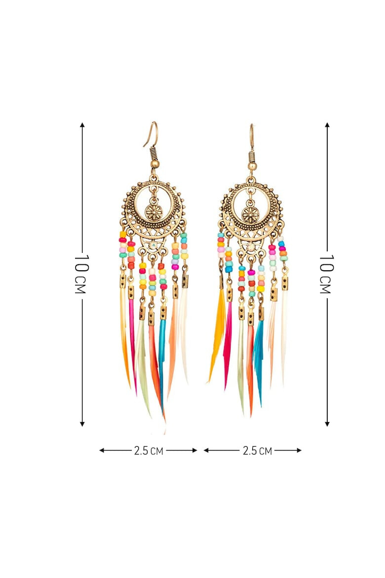 EFAYN.RO Cercei dama model fashion traditional indian tematica dream catcher EFAYN - Pled.ro