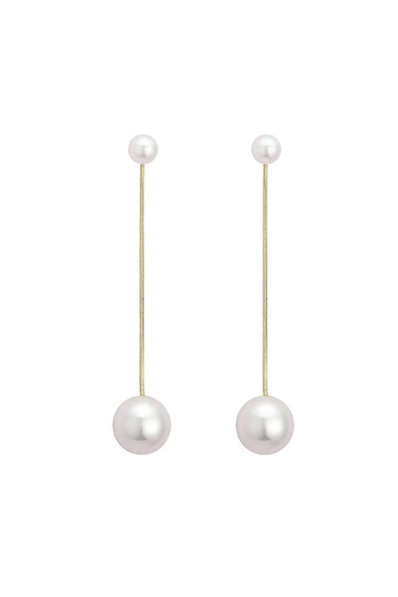 EFAYN.RO Cercei dama model minimalist cu margele lungi tematica I love pearls EFAYN - Pled.ro