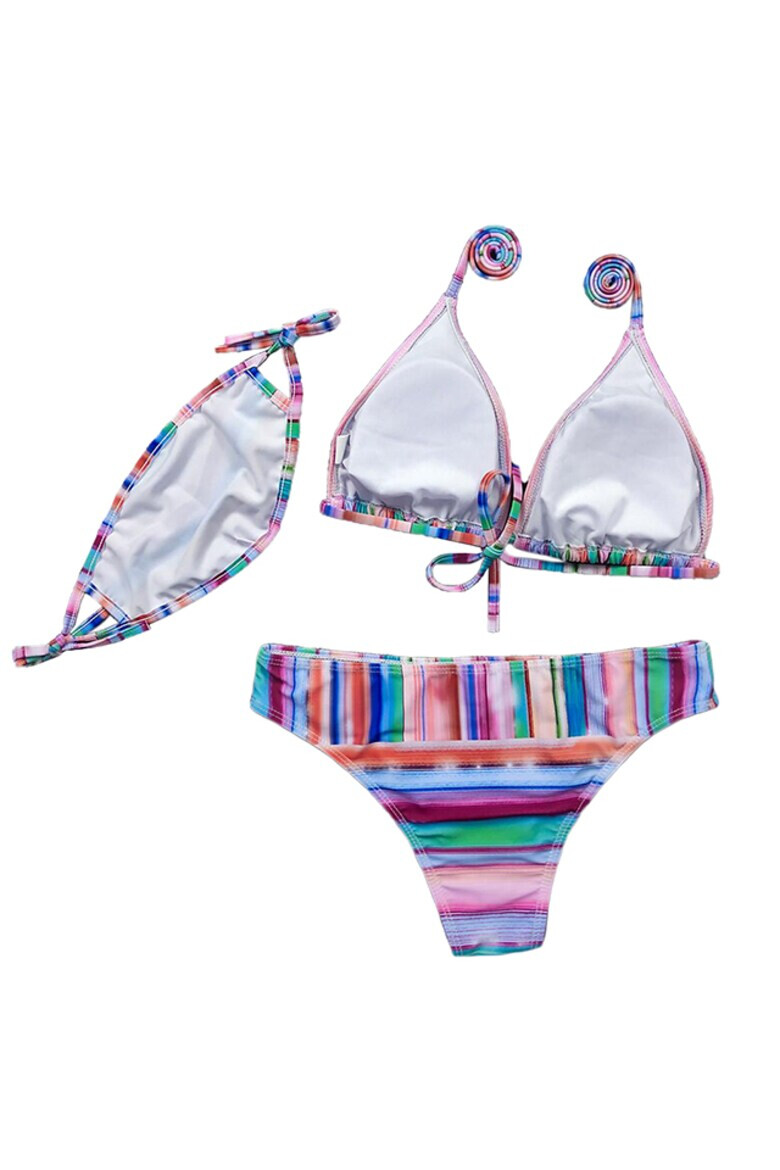 EFAYN.RO Costum de baie cu masca 3 piese slip Brazilian sutien reglabil EFAYN RO - Pled.ro