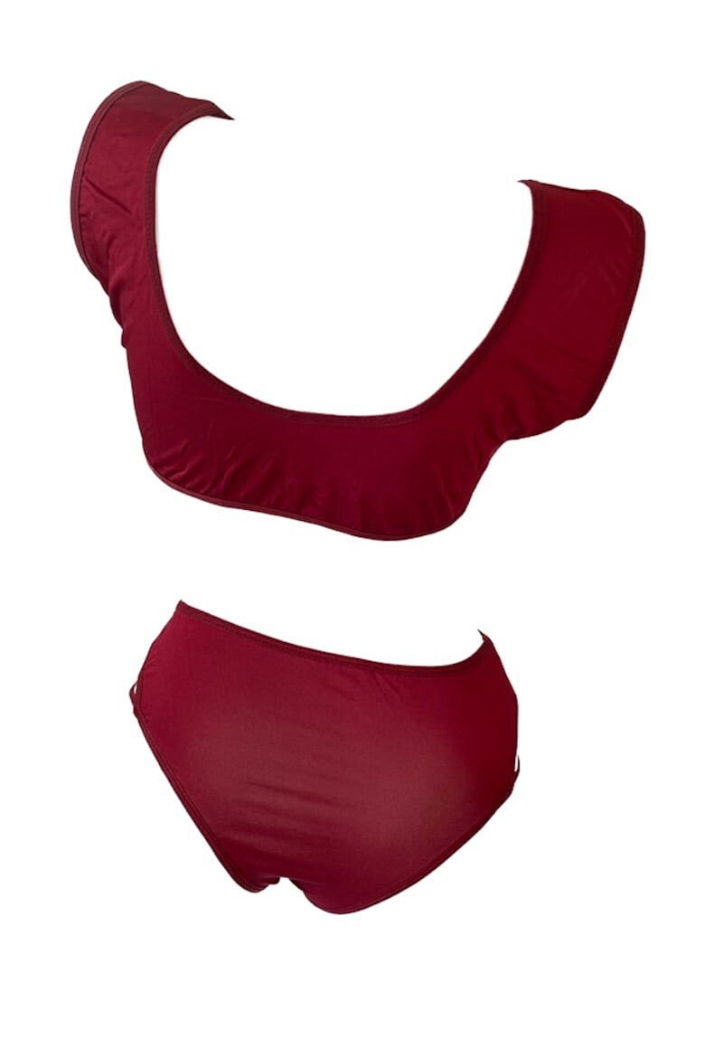 EFAYN.RO Costum de baie dama 2 piese slip tanga si sutien tip bustiera EFAYN RO - Pled.ro