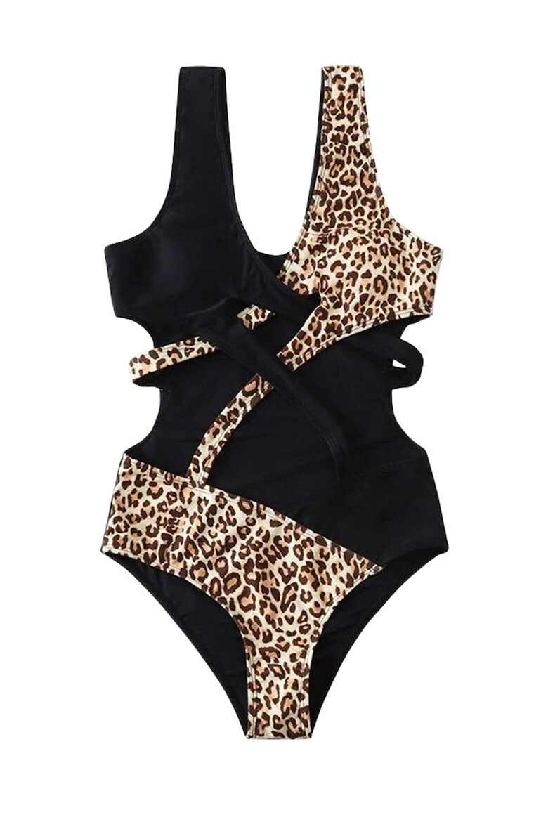 EFAYN.RO Costum de baie dama o piesa model animal print leopard EFAYN - Pled.ro