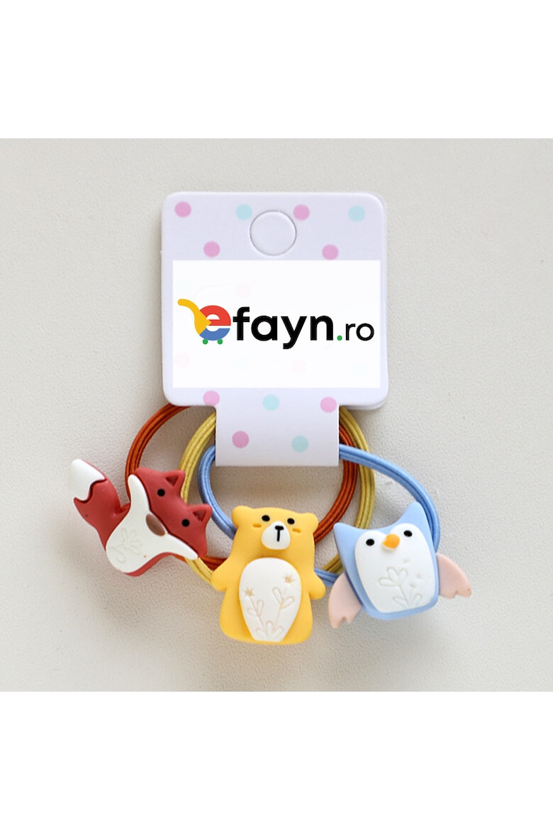 EFAYN.RO Elastic par pentru copii model colorat cu accesorii EFAYN - Pled.ro