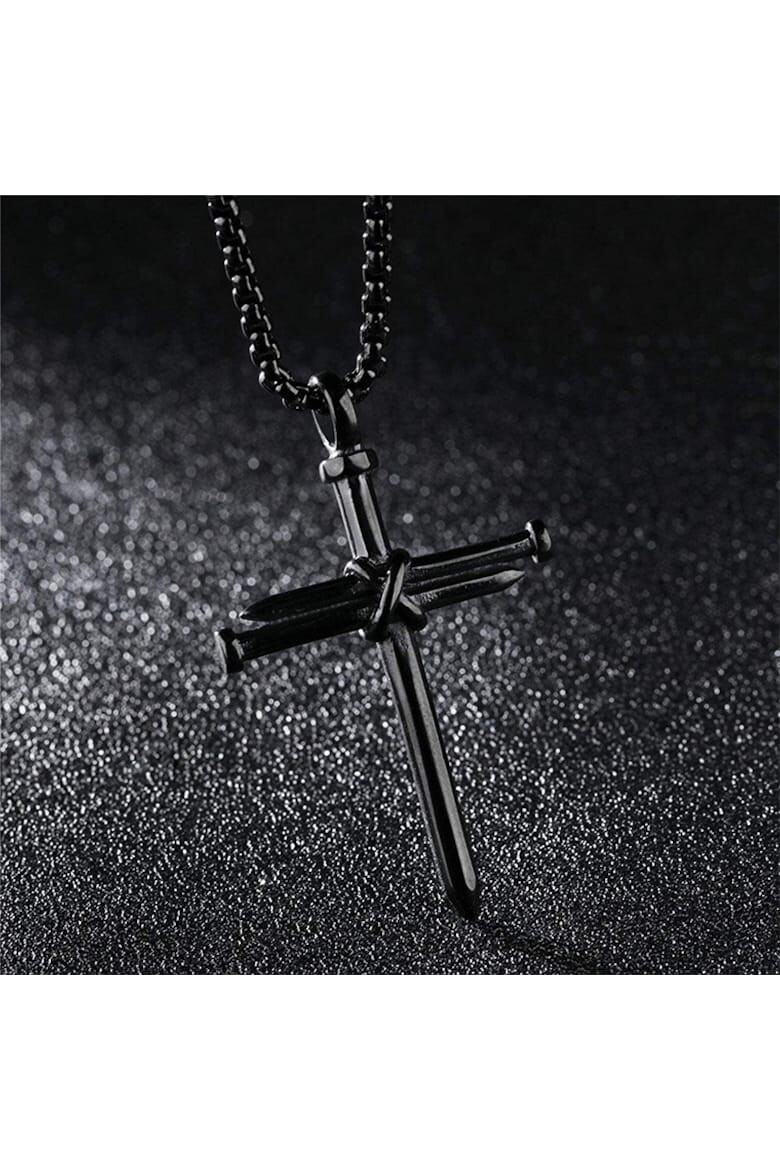 EFAYN.RO Lant cu pandantiv cruce. model cross unisex EFAYN - Pled.ro