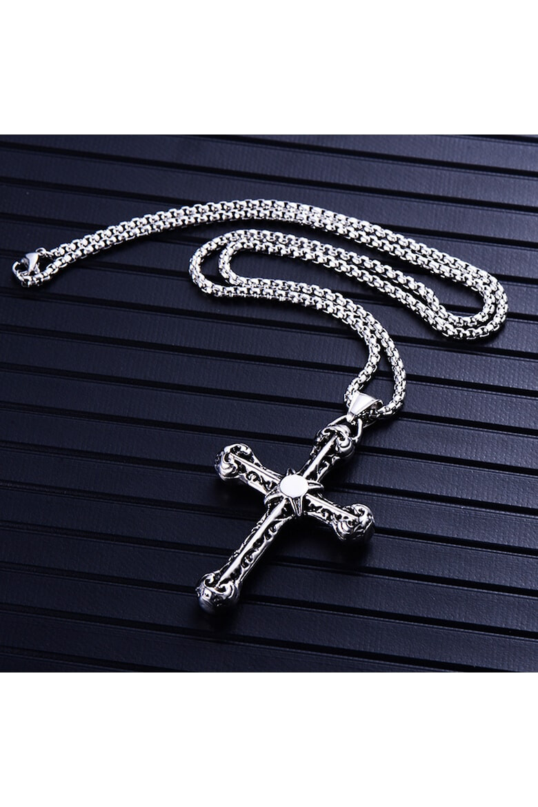 EFAYN.RO Lant cu pandantiv cruce model holy cross unisex EFAYN - Pled.ro