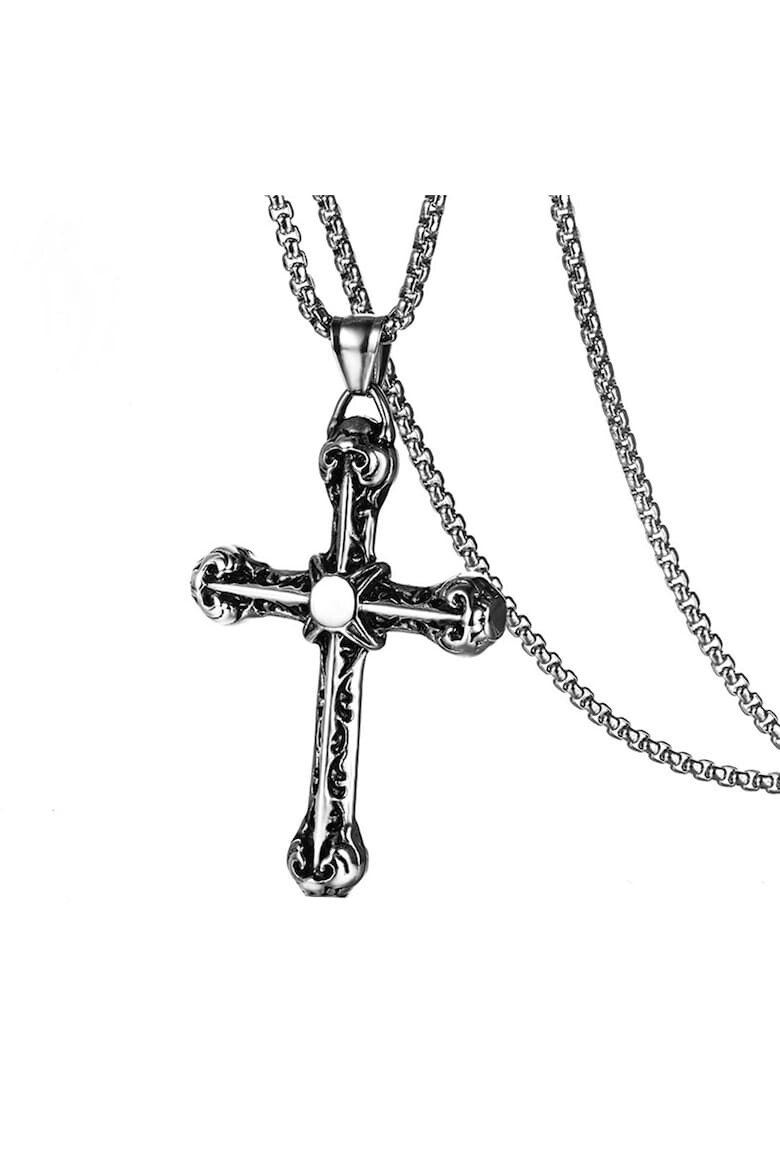 EFAYN.RO Lant cu pandantiv cruce model holy cross unisex EFAYN - Pled.ro