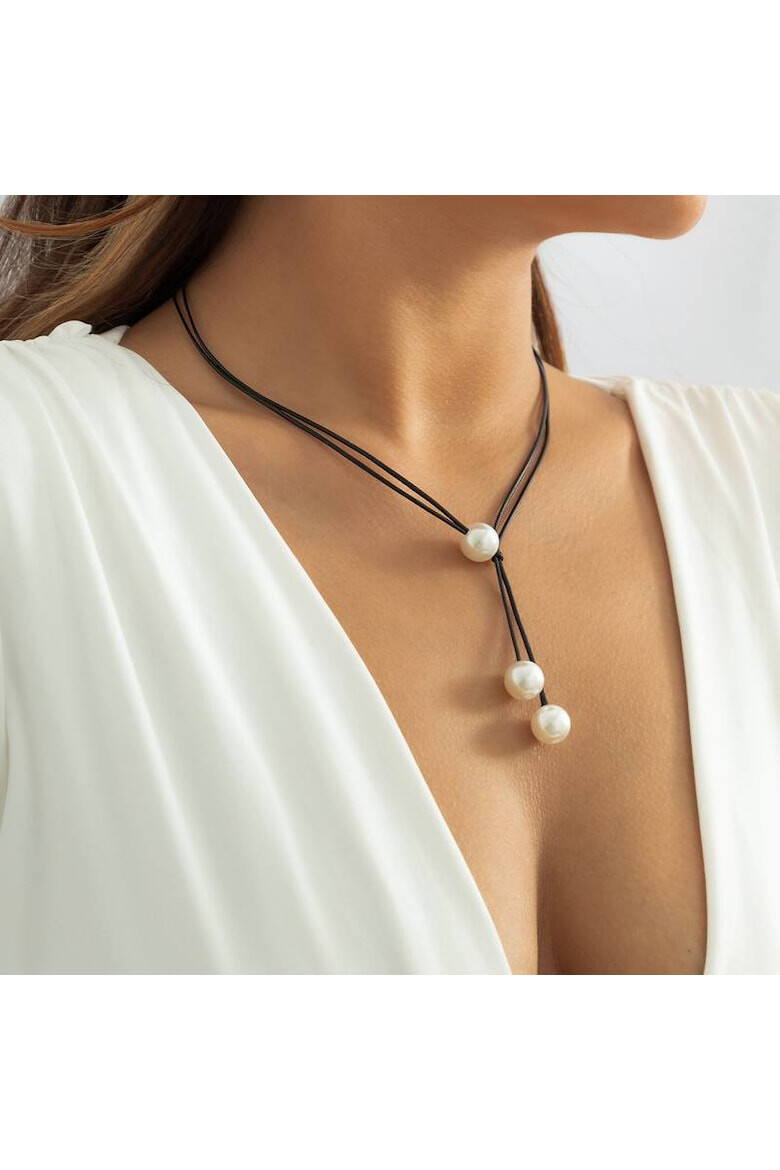 EFAYN.RO Lant dama model seducator minimalist cu accesorii delicate tematica fashion lady EFAYN - Pled.ro