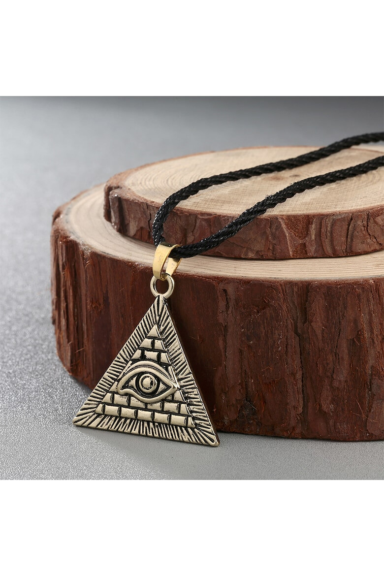 EFAYN.RO Lant model evil eye illuminati pandantiv ochi egiptean cu snur reglabil unisex EFAYN - Pled.ro