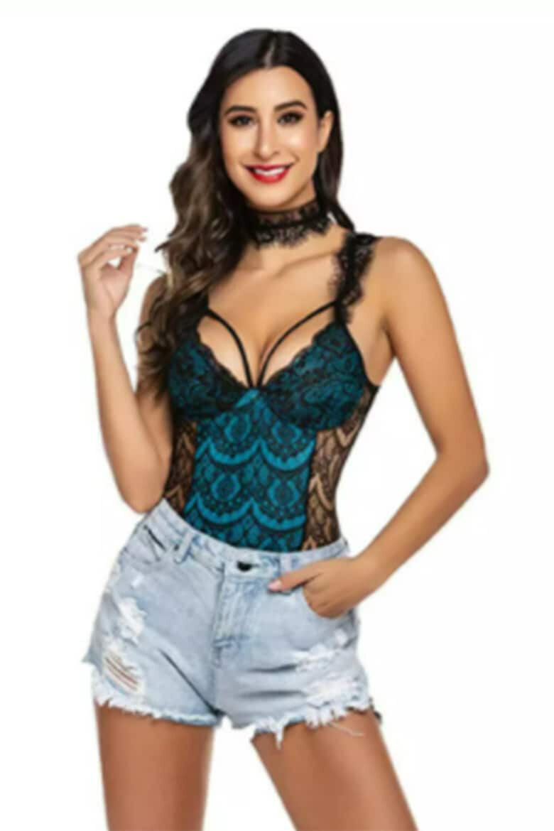 EFAYN.RO Lenjerie body sexy accesorizata cu dantela EFAYN - Pled.ro