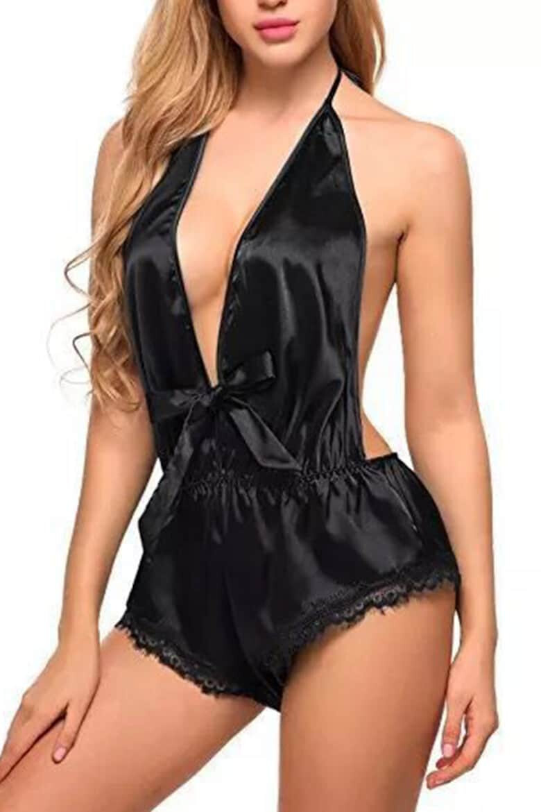 EFAYN.RO Lenjerie body sexy satin EFAYN - Pled.ro