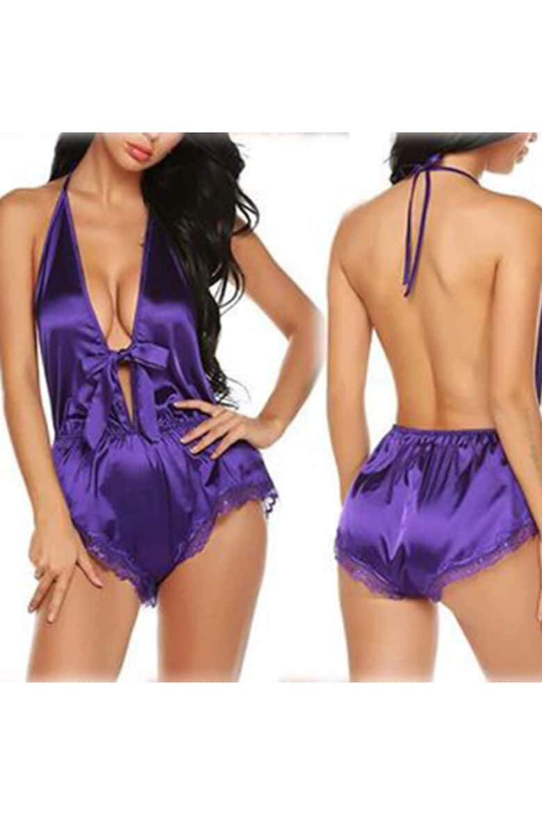 EFAYN.RO Lenjerie body sexy satin EFAYN - Pled.ro