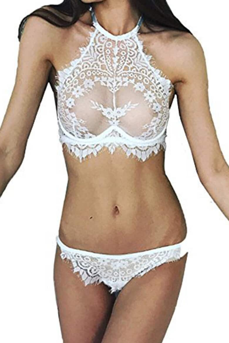 EFAYN.RO Lenjerie sexy set 2 piese sutien tip top si chilot model senzual EFAYN - Pled.ro