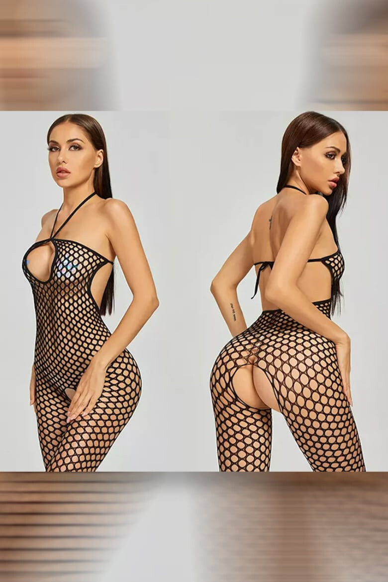 EFAYN.RO Lenjerie sexy tip costum erotic din plasa EFAYN - Pled.ro